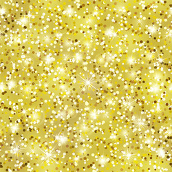 Golden Glitter Seamless Pattern Vector Image