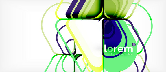 geometric abstract background vector image