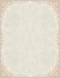 beige certificate background with calligraphic lin vector image