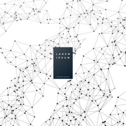Network Mesh Abstract Background vector image