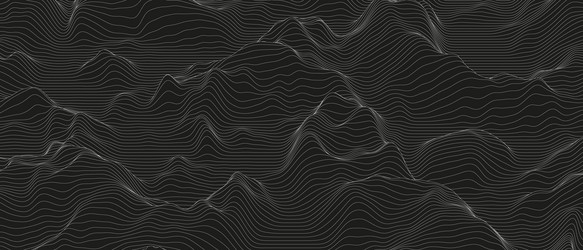 abstract background with distorted line shapes vector image