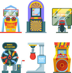 Arcade machine Royalty Free Vector Image - VectorStock
