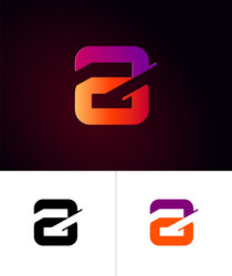 technical future font digital cyber alphabet vector image