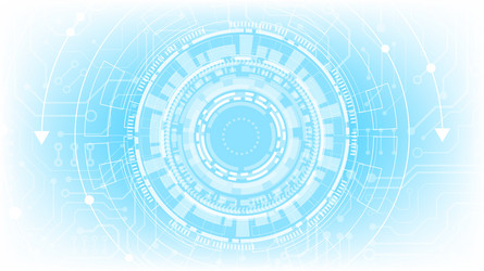 hi-tech digital data connection system vector image