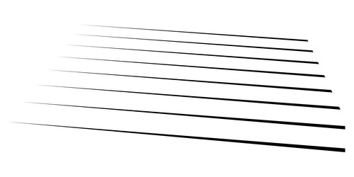 3d straight parallel dynamic irregular lines vector image