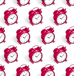 Alarm clocks seamless background timer deadline vector