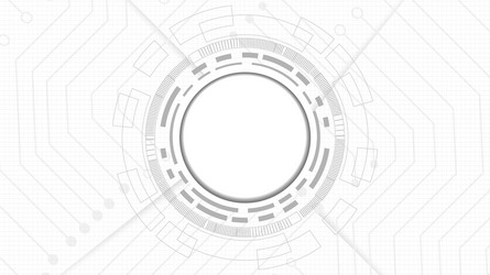 hi-tech digital data connection system vector image