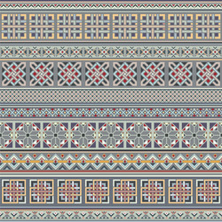 abstract ethnic stripe pattern background vector image
