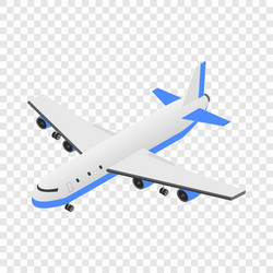 Delivery plane icon isometric style vector