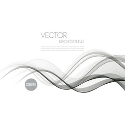 abstract curved lines background template vector image