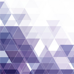 Abstract triangular background vector