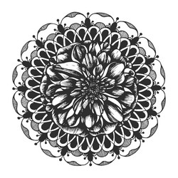 Dahlia Tattoo Vector Images (over 240) Dahlia Tattoo Vector Images (over 240)