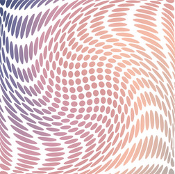 halftone pattern background in calming colors vector image