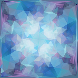 Triangular Polygon Abstract Background vector image