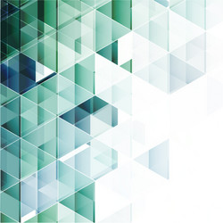 abstract triangular background vector image