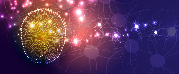 conceptual technology of artificial intelligence vector image