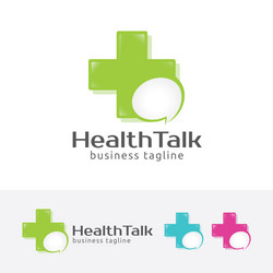 health consulting logo design vector