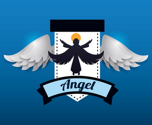 angel design Vector Image