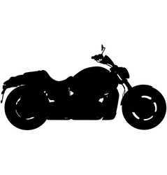 Motorcycle Silhouette Vector Image