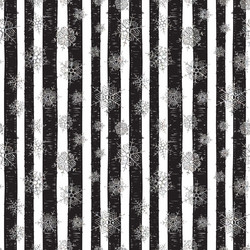 Silver Snowflake Pattern vector image