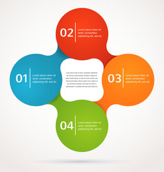 Modern Background with Icons vector image