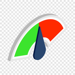 index of reviews isometric icon vector image