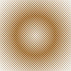 Abstract halftone dot pattern background vector