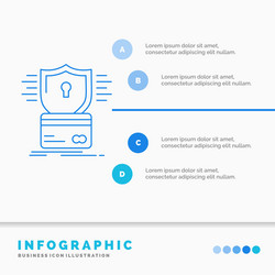 security credit card hacking hack vector image