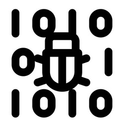 overflowing bug in the binary code search vector image