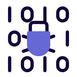 overflowing bug in the binary code search vector image