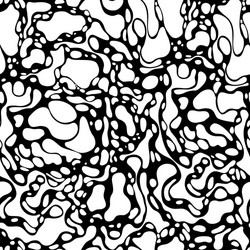 seamless pattern with abstract spots neurography vector image