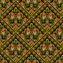 nature patch pattern mosaic background vector image