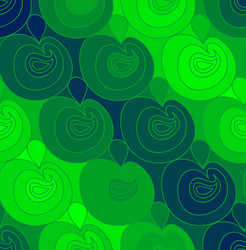 wave background of doodle hand drawn lines vector image