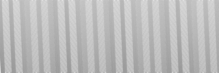 wide rectangular format wavy waving zig-zag vector image