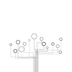 Technology & Science Abstract Background vector image