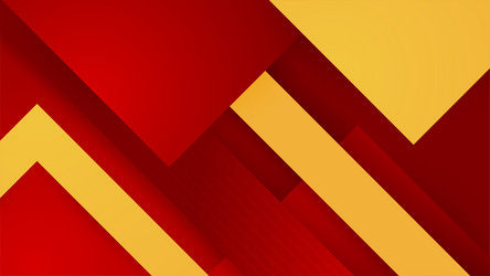 Abstract red orange polygonal background Vector Image