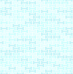 cyan bone pattern seamless vector image