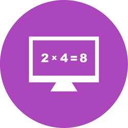 math in computer vector image
