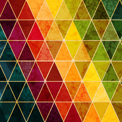 Triangular Geometric Pattern vector image
