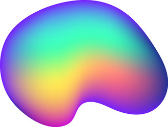 smooth gradient creating a colorful abstract vector image