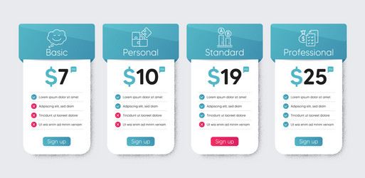 speech bubble puzzle and ab testing icons set vector image