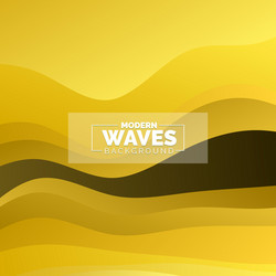 abstract waves background dynamic shapes vector image