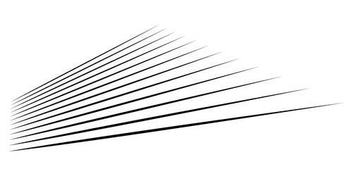 Dynamic Parallel Lines - Speed Effect vector image