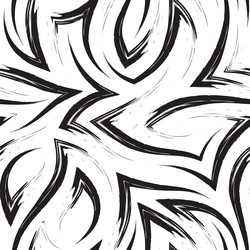 seamless pattern of corners and flowing vector image