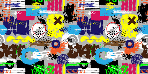 abstract textures seamless multicolored background vector image