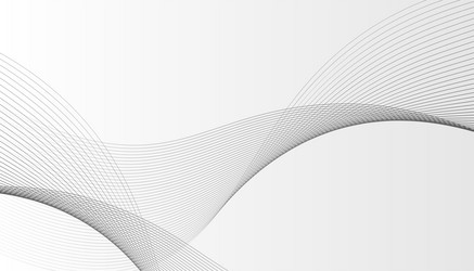 Wavy Line Pattern - Abstract vector image