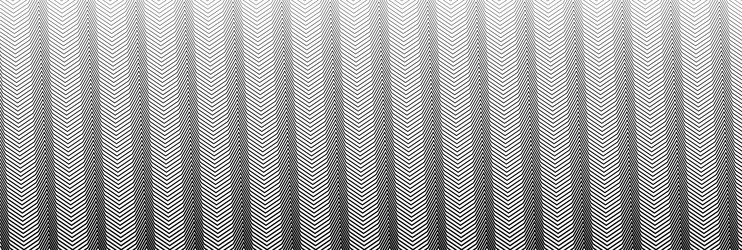 wide rectangular format wavy waving zig-zag vector image