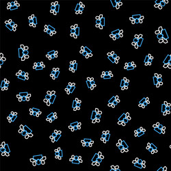 line users group icon isolated seamless pattern vector image
