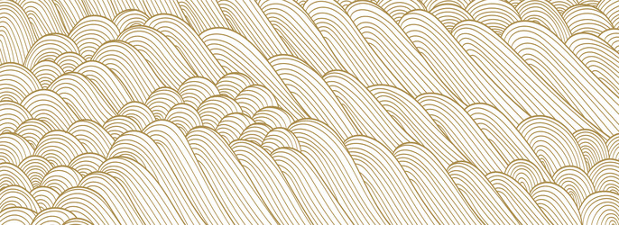 japanese background with line wave pattern vector image