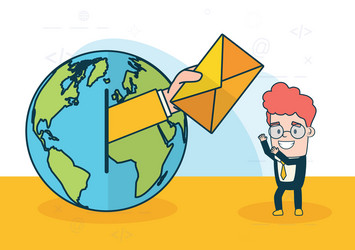 send email related vector image